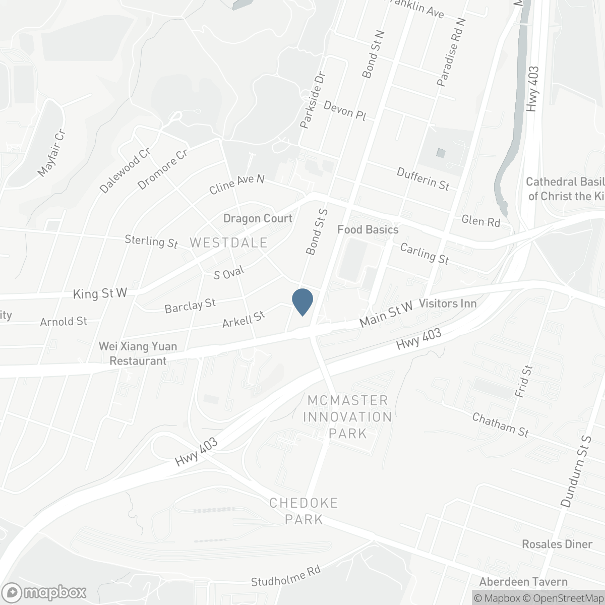 107 BOND STREET S, Hamilton, Ontario L8S 1S9
